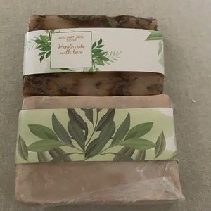 All natural shea butter base , botanical bar soap